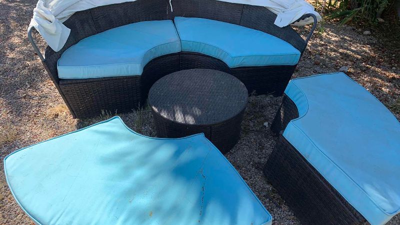 Photo 1 of MODWAY CONVENE CANOPY OUTDOOR PATIO DAYBED