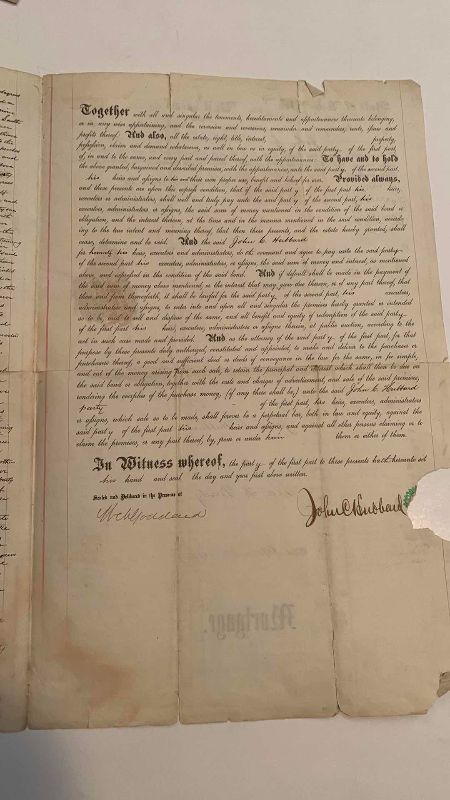 Photo 1 of ANTIQUE MORTGAGE 1870