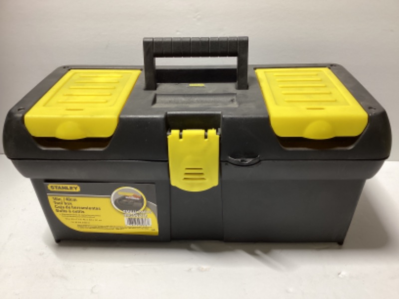 Photo 4 of STANLEY TOOL BOX WITH ASSORTED TOOLS & ACCESSORIES