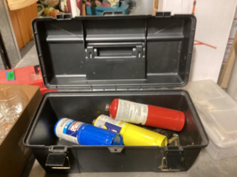 Photo 1 of TOOLBOX WITH BRAZING TOOLS