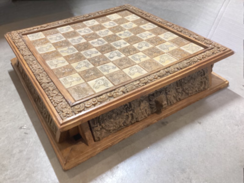 Photo 1 of AZTEC  CHESS BOARD - JUST BOARD 