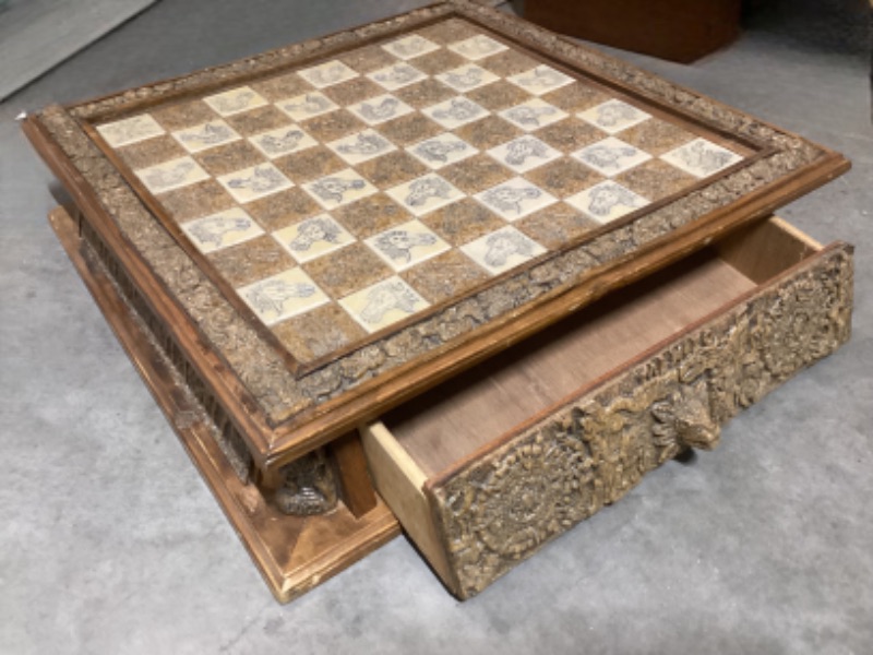 Photo 2 of AZTEC  CHESS BOARD - JUST BOARD 