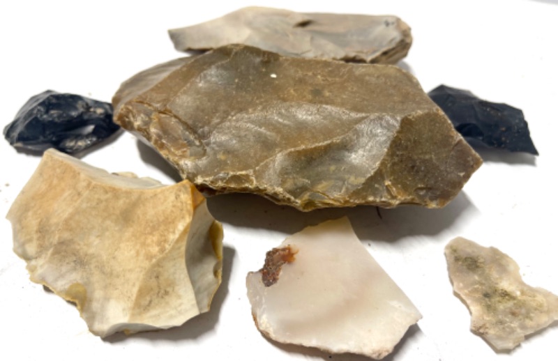 Photo 1 of PREHISTORIC FLINT ARTIFACTS & MORE