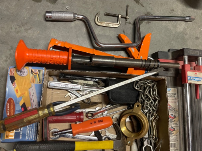 Photo 3 of TILE CUTTER AND MORE MISCELLANEOUS TOOLS