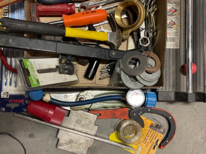 Photo 4 of TILE CUTTER AND MORE MISCELLANEOUS TOOLS