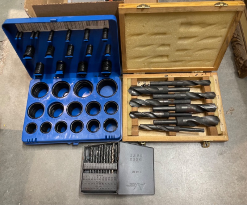 Photo 1 of SILVER AND DEMING DRILL BIT SET & MORE