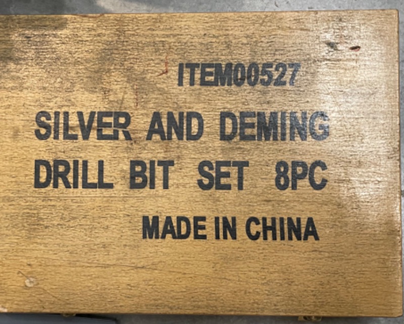 Photo 3 of SILVER AND DEMING DRILL BIT SET & MORE