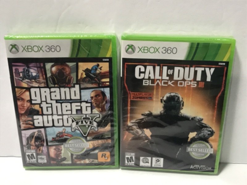 Photo 1 of XBOX 360 FACTORY SEALED GAMES