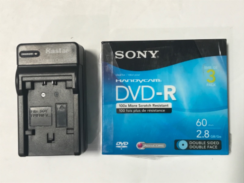 Photo 5 of SONY HANDYCAM & KASTER BATTERY CHARGER& MORE