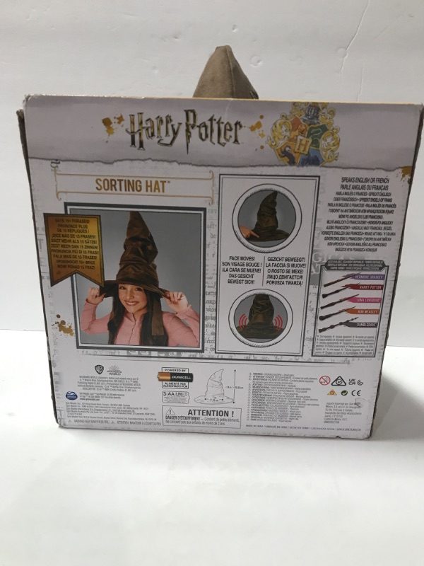 Photo 2 of HARRY POTTER ANIMATED SORTING HAT NOS