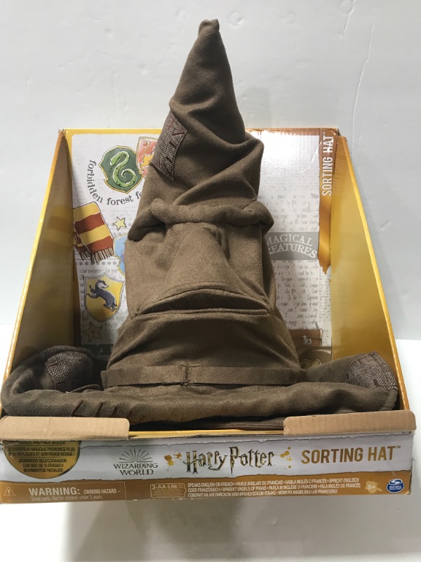 Photo 3 of HARRY POTTER ANIMATED SORTING HAT NOS