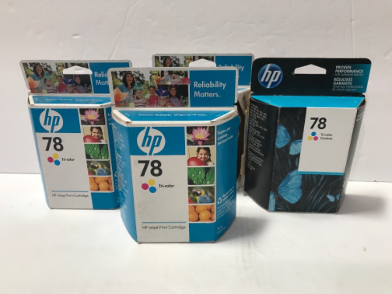 Photo 1 of HP INK JET CARTRIDGES #78