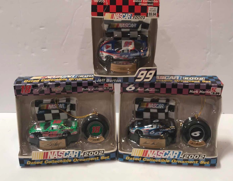 Photo 1 of NASCAR COLLECTABLE ORNAMENTS