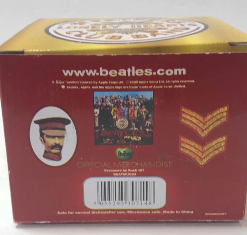 Photo 2 of SGT. PEPPERS LONELY HEATS CLUB BAND MUG // BEATLES OFFICIAL MERCHANDISE