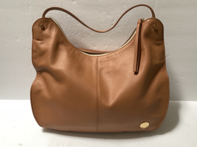 Photo 1 of VINCE CAMUTO GENUINE LEATHER SLOUCH / HOBO SHOULDER BAG