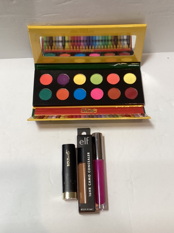 Photo 1 of SHE 12 COLOR EYE SHADOW PALLET, BLING FASHION GLASSES, CLAMPER BRACELET & MORE