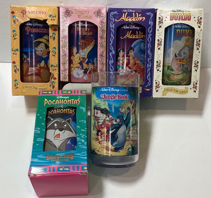 Photo 2 of DUMBO, BEAUTY & THE BEAST & MORE -BURGER KING COLLECTABLE CUPS