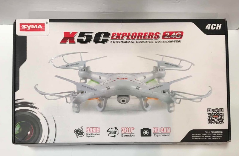 Photo 1 of SYMA X5C EXPLORERS 2.4G - 4 CH REMOTE CONTROL QUADCOPTER- NIB