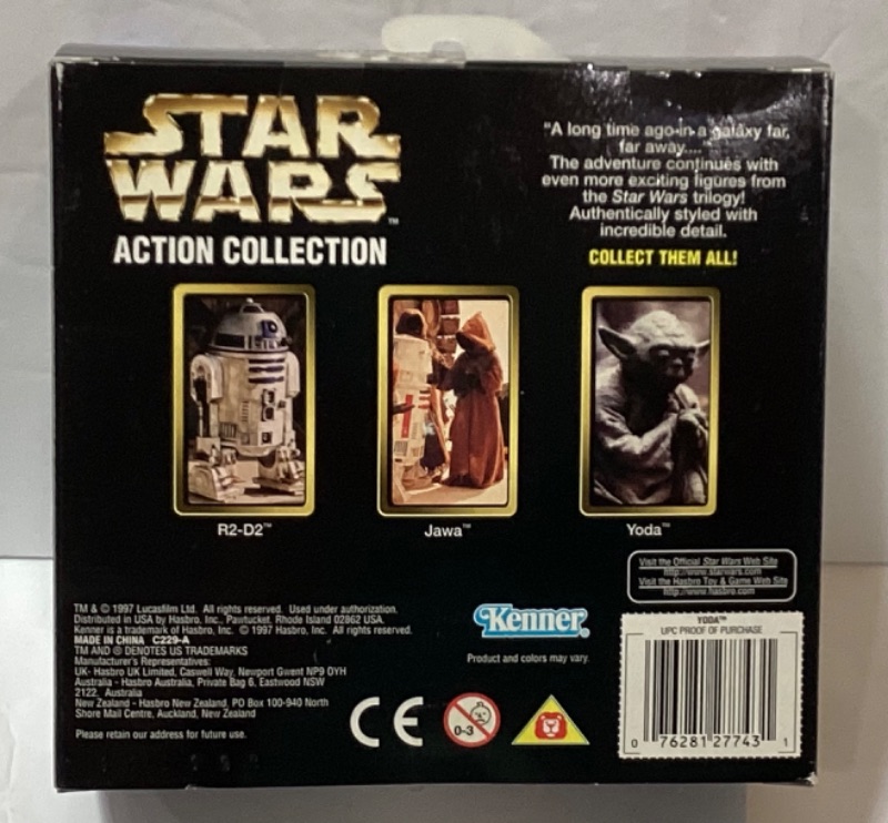 Photo 2 of STAR WARS ACTION COLLECTION YODA NOS