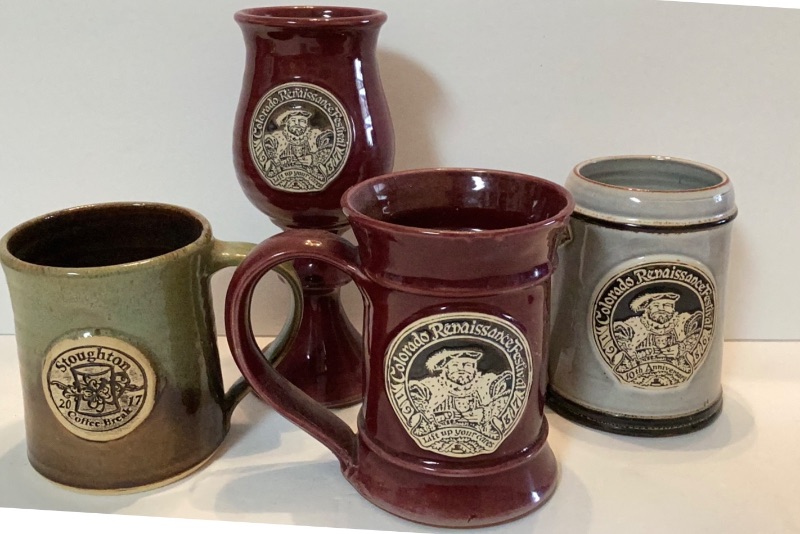 Photo 1 of COLORADO RENAISSANCE FESTIVAL MUGS & GOBLET & MORE