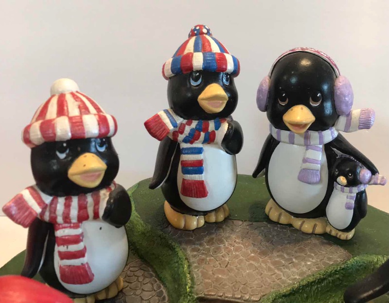 Photo 2 of VINTAGE HANDCRAFTED CHRISTMAS PENGUINS