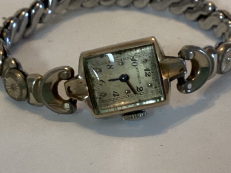 Photo 1 of 14K WITTKAUER VINTAGE WOMENS WATCH
