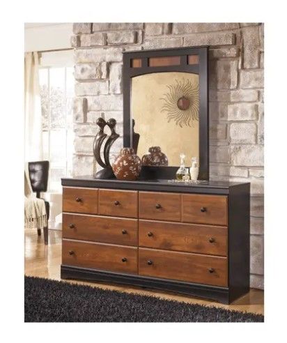 Photo 1 of AIMWELL DRESSER WITH MIRROR 54”x16”x30”