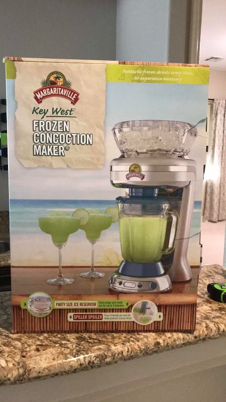 Photo 2 of MARGARITAVILLE KEY WEST FROZEN CONCOCTION MAKER WITH EASY POUR JAR W/ BOX 