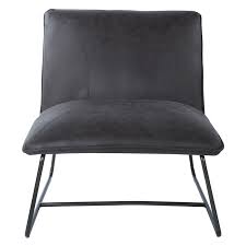 Photo 2 of OSP HOME FURNISHINGS BROCTON CHAIR -GUN METAL 

