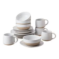 Photo 1 of BETTER HOMES & GARDENS ABOTT STONEWARE 16 PIECE DINNERWARE SET