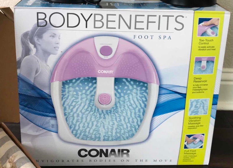 Photo 2 of WOMENS GIFT SET , CONAIR FOOT SAUNA & MORE 