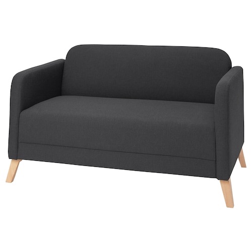 Photo 1 of LINANAS  LOVESEAT VISSLE DARK GREY 