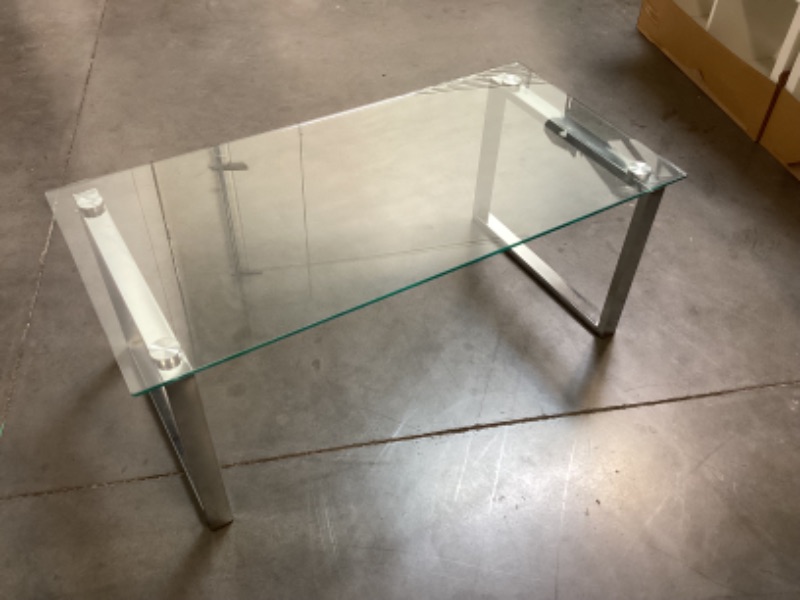 Photo 4 of MID CENTURY MODERN CALVIN GLASS COFFEE TABLE - MORE OF THIS COLLECTION IN AUCTION