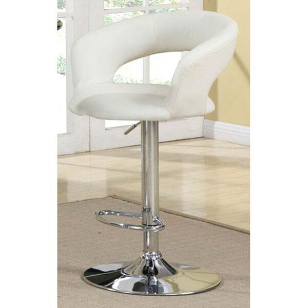Photo 2 of TRACIE BAR STOOL ADJUSTABLE 22”x 18”x 32”-38” - MORE OF THIS COLLECTION IN AUCTION