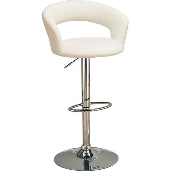 Photo 1 of TRACIE BAR STOOL ADJUSTABLE 22”x 18”x 32”-38” - MORE OF THIS COLLECTION IN AUCTION