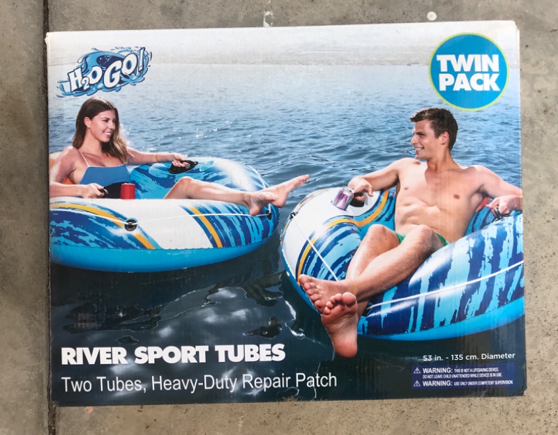 Photo 1 of H2O GO RIVER SPORT TUBES NIB