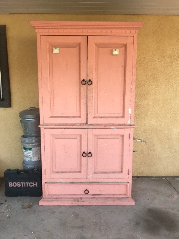 Photo 1 of VINTAGE STORAGE CABINET-CONTENTS NOT INCLUDED- 42”x 28”x 81”