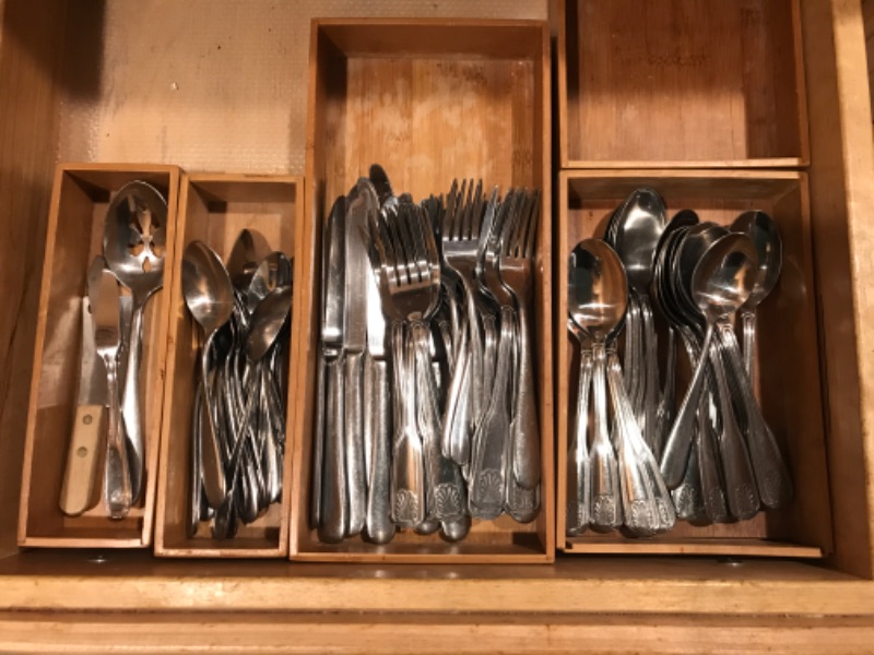 Photo 1 of SILVERWARE AND STORAGE