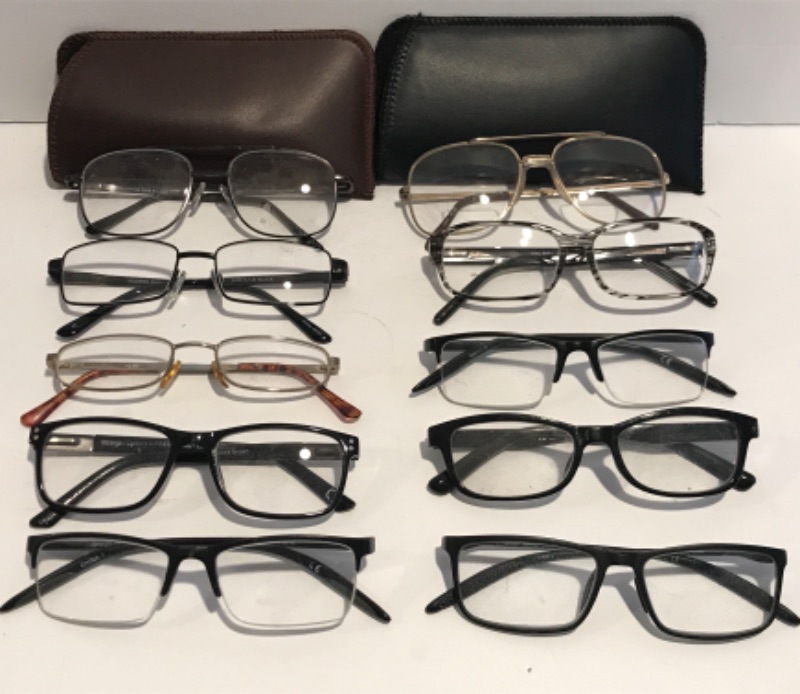 Photo 1 of 10 PAIRS OF READING GLASSES AND READERS