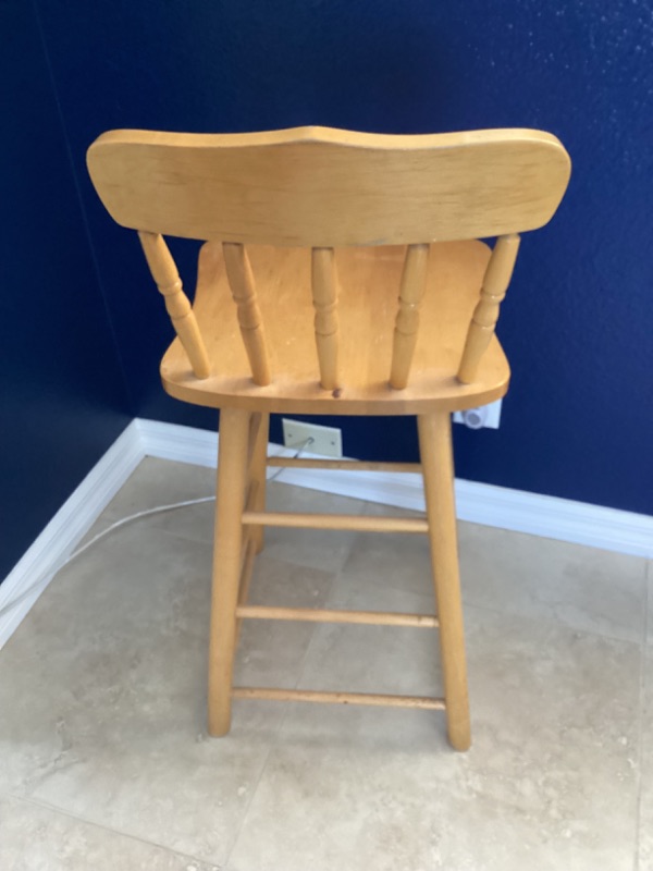 Photo 4 of VINTAGE THREEHIGH BACK BAR STOOL