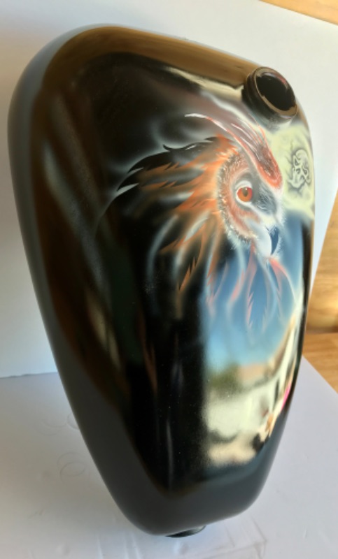 Photo 3 of CUSTOM AIRBRUSHED MOTORCYCLE GAS TANK