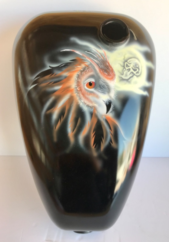 Photo 1 of CUSTOM AIRBRUSHED MOTORCYCLE GAS TANK