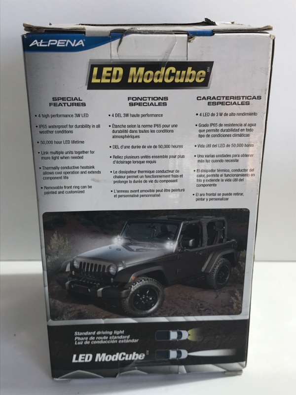 Photo 2 of ALPENA 12 w LED MODCUBE LIGHT KIT FOR TRUCKS