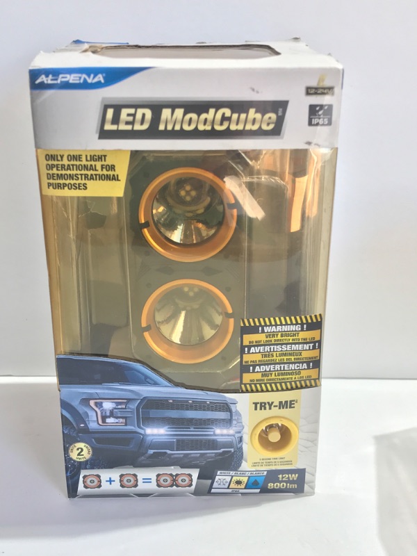 Photo 1 of ALPENA 12 w LED MODCUBE LIGHT KIT FOR TRUCKS