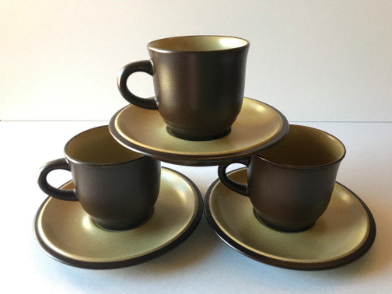 Photo 2 of NORITAKE FOLKSTONE SAFARI CUPS AND SAUCERS SET OF 12 MORE OF THIS COLLECTION IN AUCTION 