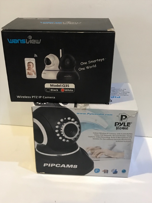 Photo 1 of WANSVIEW & PIPCAM8 WIRELESS IP CAMERAS NIB