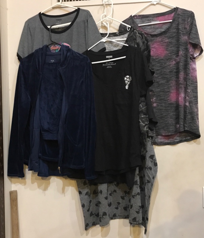 Photo 1 of HUE VELORE JUMPSUIT AND WOMENS T-SHIRTS SIZES M/L