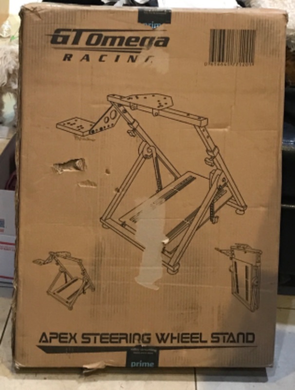 Photo 1 of GT OMEGA RACING APEX STEERING WHEEL STAND NIB