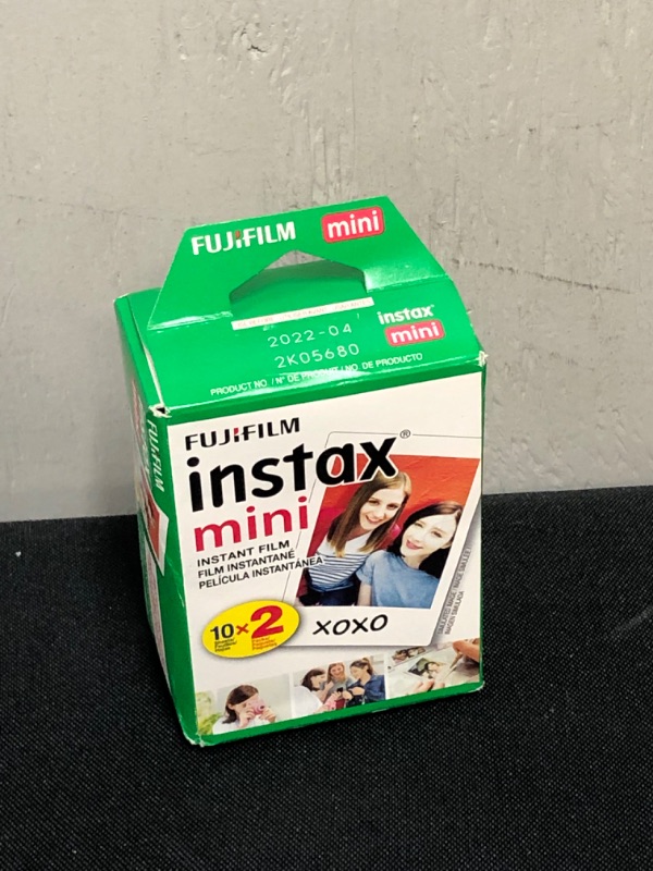 Photo 2 of Fujifilm Instax Mini Instant Film Twin Pack (White) FACTROY SEALED 
