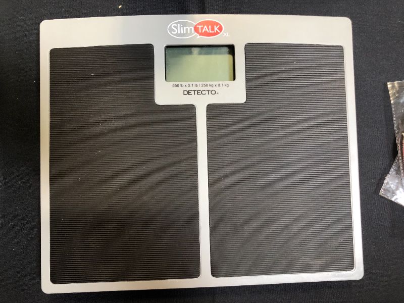 Photo 3 of Detecto SlimTalkXL Home Health Talking Scale-550 lb Capacity